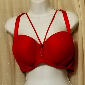 EUC Smart&Sexy 38DDD Red Bra